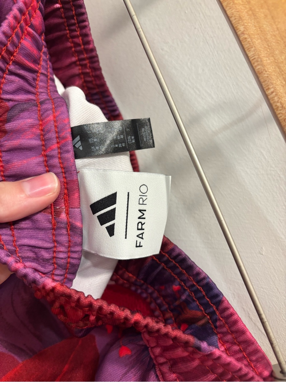 FARM Rio Adidas Tracksuit Set - Red & Purple - Picture 5 of 5